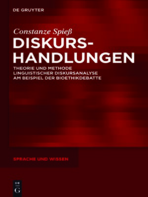 cover image of Diskurshandlungen